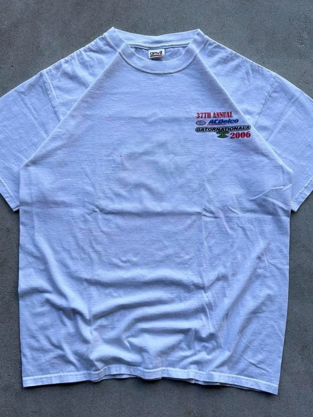 Vintage 2006 NHRA Gatornationals Drag Racing Tee